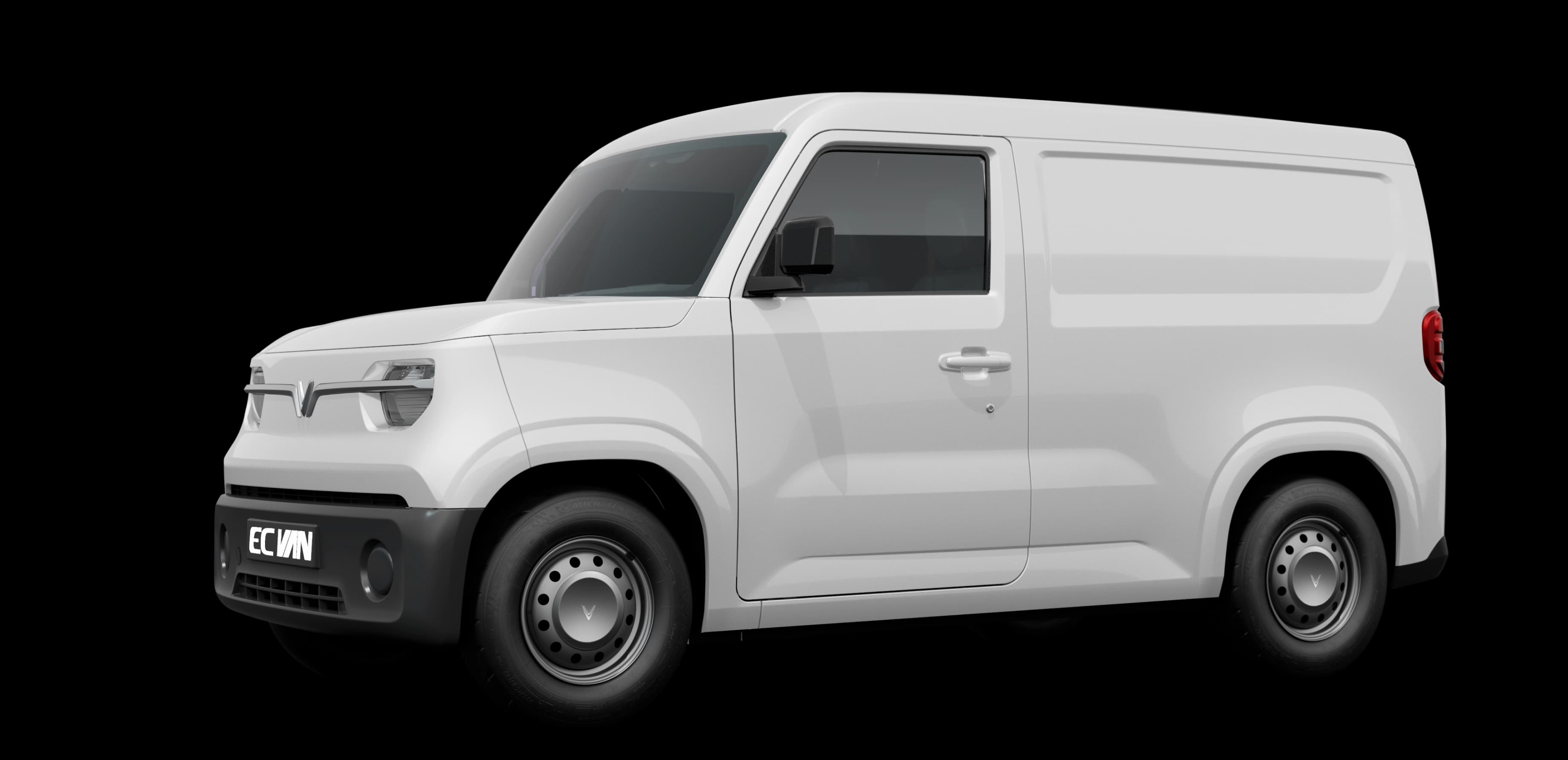 VinFast EC Van màu Trắng